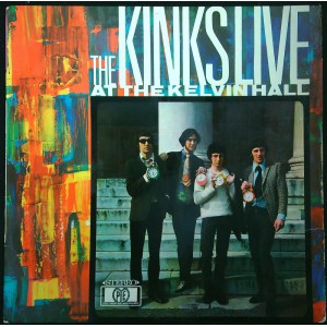 KINKS Live At The Kelvin Hall (Pye Records – HTSLP 340034) Germany 1967 LP (Garage Rock, Pop Rock, Beat)
